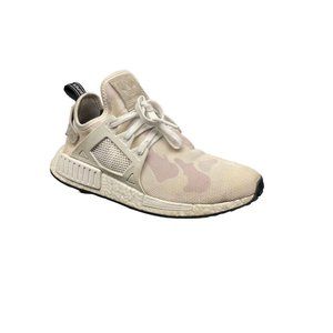 Adidas Mens NMD XR1 Camo BA7233 White Mesh Trail Running Shoes Sneakers Size 9